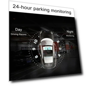 4.5-inch 1080P HD Shimmering Night Vision Dual Recording Car Recorder — Dashboard Cameras, V6