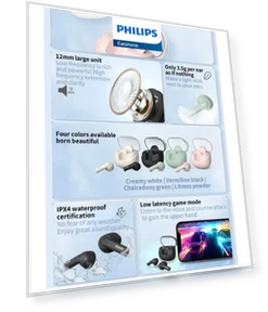 Wireless Bluetooth 5.3 Headphones — In-Ear Headphones, Philips