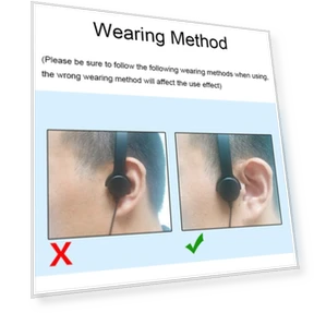 Bone Conduction Wired Earphone Charging Hearing Aid — On-Ear Headphones