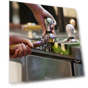 Coloured Silicone Frosted Handle Coffee Tamper — Tampers