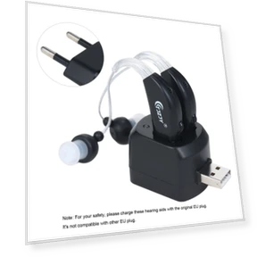 Rechargeable Hearing Aid Personal Speaker — Batteries & Chargers