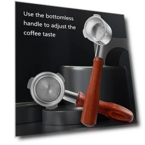Zinc Alloy Coffee Maker Bottomless Handle — Replacement Parts, Dongling