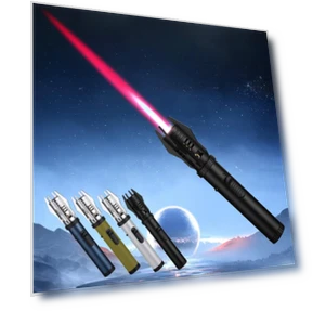 360° Windproof Lightsaber Torch Flame Lighter — Lighters