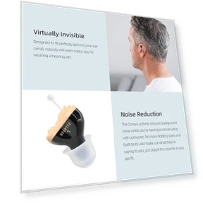 Digital Noise Reduction Hearing Aid Sound Amplifier — Hearing Support