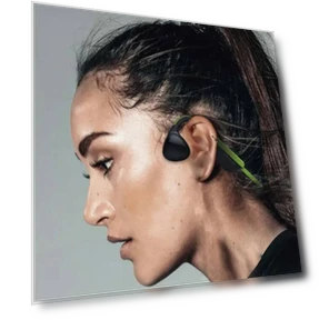 Open Ear Earpieces Sport Gaming Headphones — Over-Ear Headphones