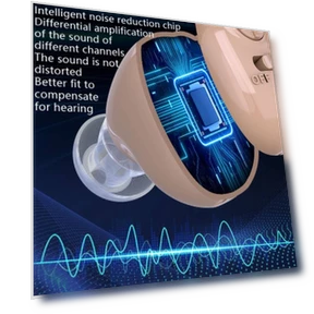 Portable In-Canal Rechargeable Hearing Aid — Hearing Support