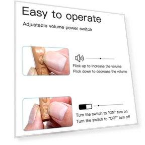 Rechargeable Sound Amplifier Hearing Aid — Hearing Amplifiers