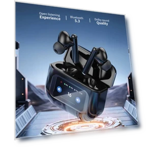 TWS Bluetooth Earphone with LED Touch Screen — In-Ear Headphones