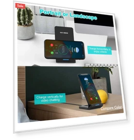 Wireless Charger Stand — Chargers