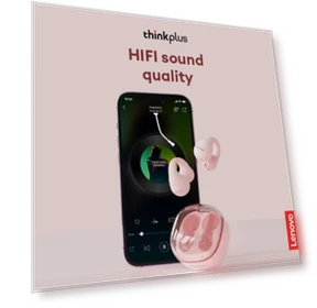 C-Clip OWS Earbuds — Over-Ear Headphones, Lenovo
