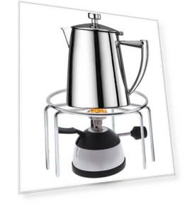 Mini Gas Burner with Ceramic Flame Head — Portable Cooking Solutions