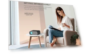 Portable Mini LED Projector — Home Theater Projectors, Vivibright