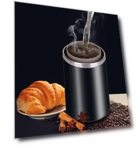 Portable Travel Coffee Grinder — Electric Blade Coffee Grinders