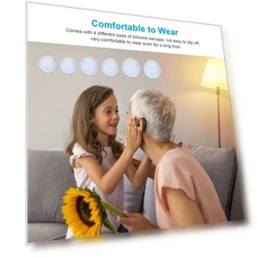 Rechargeable Hearing Aids for Seniors — Hearing Amplifiers