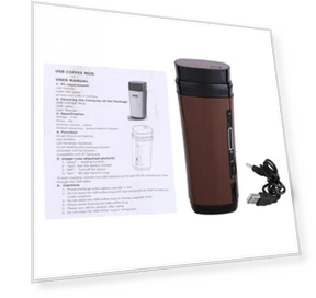 Rechargeable Heating Self-stirring Warm Coffee Cup — Beverage Warmers