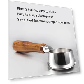 Stainless Steel Coffee Machine Handle — Replacement Parts, GAGGIA