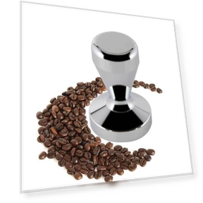 Stainless Steel Powder Press Flat Bottom Coffee Powder Hammer — Coffee & Espresso Machine Components