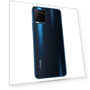Smartphone with Dual Back Cameras and Side Fingerprint Identification — Mobiles, VIVO