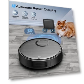 Robot Vacuum Cleaner and Mop — Smart Cleaning Robots, Teendow