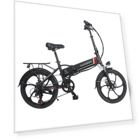 Portable Folding Electric Bike — Electric Self-Balancing Scooters, SAMEBIKE