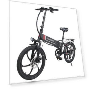 Portable Folding Smart Electric Moped Bike — Electric Self-Balancing Scooters, SAMEBIKE