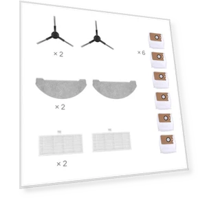 Robot Vacuum Cleaner Accessories Set — Parts & Accessories, Viomi