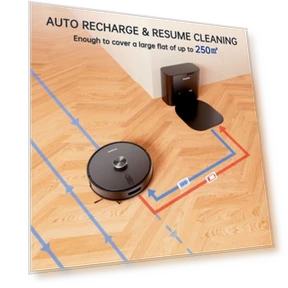 Robot Vacuum Cleaner with Base Station — Smart Cleaning Robots, SmartAI