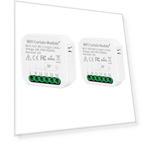 Smart Curtain Switch Controller — Smart Home Hubs & Controllers, Tuya