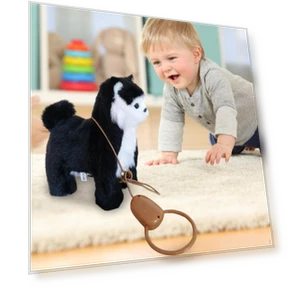 Automatic Plush Robot Cat Toy — Interactive, baby and kids