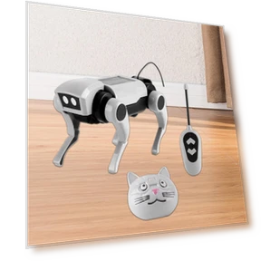 Electric Mechanical Robot Dog Toy — Interactive Animal Companions, Qiline