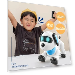 Interactive Dancing Robot Dog — Interactive Animal Companions, Draco