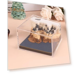 LED Illuminated Castle Desk Calendar 2025 with Touch Switch — Desk Calendars, Talos Sum