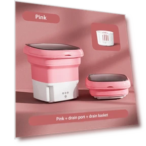 Mini Foldable Washing Machine — Compact Washing Solutions, Dongfang HOME A