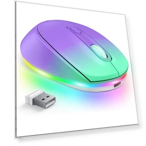 Rechargeable Rainbow Mini Mouse — Mouse Pads, SeenDa