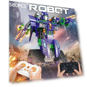 Robot Transformer Building Blocks Toy — Construction Kits, AMAZINGBLOKS