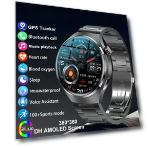 Smart Watch with AMOLED HD Display — Smartwatches, ZJM Mall