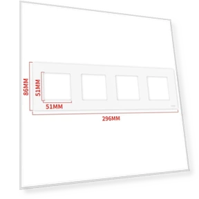 Surface Frame — Wall Plates, MOES