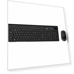 Wireless Keyboard and Mouse Combo — Keyboards, Genius