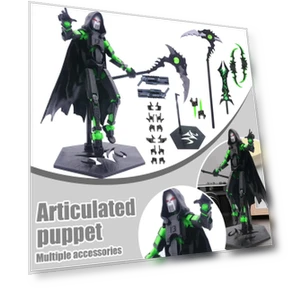 3D Printed Mobile Titan Robot Doll Set — Collectible Statues, Salted Chicken