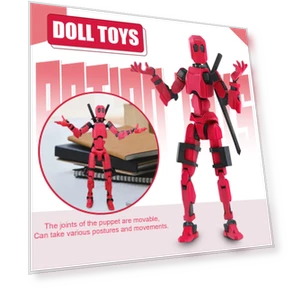 3D Printed Titan Robot Mobile Doll Set — Collectible Statues, amydeal