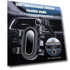 Gravity Sensing Smartphone Car Vent Mount — Dashboard Installation Kits, A Auto Parts Mall