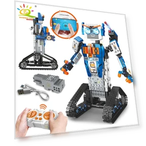 High-Tech Remote Control Robots Building Blocks — Construction Kits, Favorlook