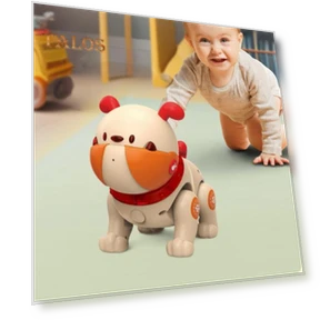 Interactive Smart Robot Dog — Interactive Animal Companions, Vogue Wardrobe