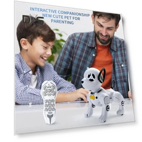 Radio-controlled robot dog — Interactive Animal Companions, Play with You