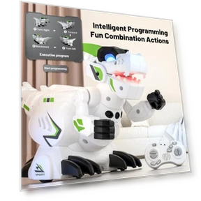 Smart Dinosaur Toy — Interactive Animal Companions, JJRC