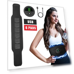 Smart EMS Fitness Vibration Belt — Muscle Stimulators, KSIYER BRYTEY
