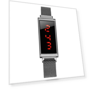 Square LED Touch Men's Watch — Men's Timepieces, Warm clothes family