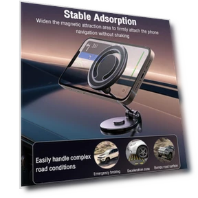 Universal Magnetic Car Phone Holder — Dashboard Installation Kits, A Auto Parts Mall