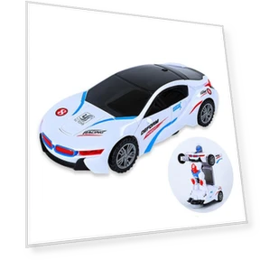 Automatic Transforming Toy Robot Car — Interactive Figures & Robots, RC-HCQL