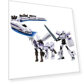 Deformation Robot Dark Train Shinkalion — Toy Vehicles, TAKARA TOMY